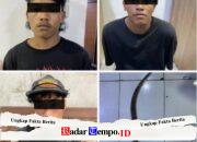 Unit Reskrim Polsek Bubutan Ringkus 3 Begal di Jalan Dupak Surabaya, 1 DPO Diburu