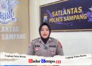 Satlantas Polres Sampang Imbau Pengendara Gunakan Jalur Lingkar Selatan Saat Festival Combodug 2026