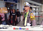 Polres Pelabuhan Tanjungperak Gelar KRYD Kawal Arus Balik di Terminal GSN