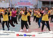 Idul Fitri Telah Usai Polres Nias Selatan Menggelar Kegiatan Halal Bihalal dan Olahraga Bersama dengan TNI Serta Masyarakat Nias Selatan