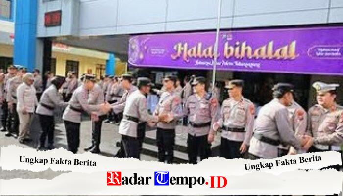 Kapolres Tulungagung Gelar Halal Bihalal Bersama Personel, Pererat Silaturahmi dan Kebersamaan