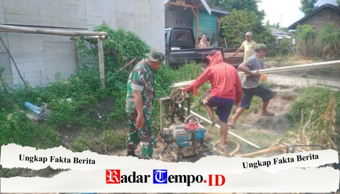 Dukung Ketahanan Pangan, Babinsa Aktif Dampingi Petani Desa Binaan