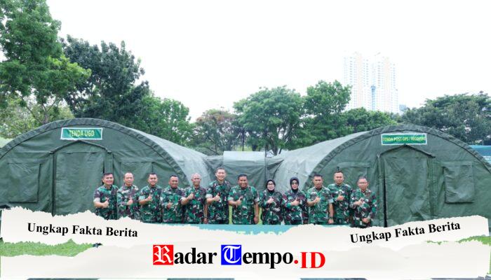 Pangdam I/BB Tinjau Simulasi Gelar Rumah Sakit Lapangan di Makodam I/BB