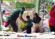 Peran Aktif Babinsa Sumberkembar Dampingi Posyandu, Dukung Pencegahan Stunting