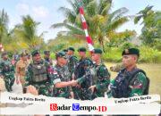 Pangdam XII/Tpr Kunjungi Pos Gabma Temajuk dan Telok Melano Pastikan Pengamanan Perbatasan