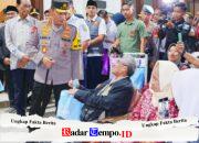 Tinjau Stasiun Tugu DIY, Kapolri Pastikan Puncak Arus Mudik Berjalan Aman