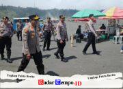 Sapa Pengunjung di Gunung Bromo Kapolres Probolinggo Pastikan Keamanan Wisatawan