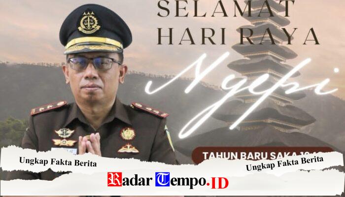 Kejari Bulukumba Sampaikan Ucapan Selamat Hari Raya Nyepi 1948 Saka, Ajak Masyarakat Jaga Harmoni