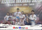 Kontingen Inkanas Polres Pasuruan Borong 6 Medali di Kejuaraan Karate Kapolda Jatim Cup 2026