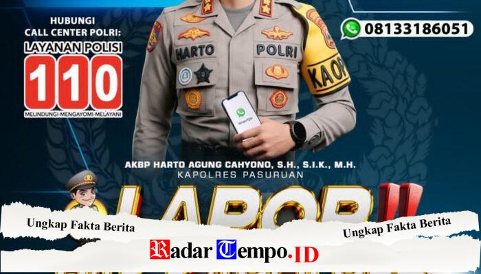 Polres Pasuruan Optimalkan Call Center 110 untuk Respons Cepat Kamtibmas