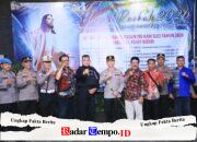 Kapolres Kediri Kota Tinjau Langsung Pengamanan Ibadah Paskah, Pastikan Situasi Aman dan Kondusif