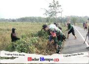 Babinsa Koramil 1002-01/BAS Ajak Warga Tingkatkan Kepedulian Lingkungan Lewat Gotong Royong