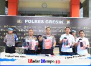 Polres Gresik Bongkar Jaringan Narkoba Lintas Pulau, 6 Tersangka Diamankan