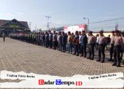 Anggota Kodim 1208/Sambas Hadiri Apel Pengamanan Kegiatan Seminar Dai Internasional Di Kab. Sambas