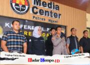 Polres Ngawi Amankan 2 Tersangka Pengeroyokan di Paron Motif Atribut Perguruan Silat