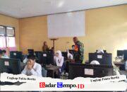 Babinsa Koramil 08/Paloh Lakukan Pendampingan Ujian Tes Kemampuan Akademik Siswa SMPN 04 Temajuk
