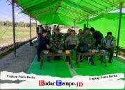 Wakili Dandim, Pasi Ter Kodim 1208/Sambas Hadiri Tanam Padi Serentak 16 Provinsi di Lahan CSR