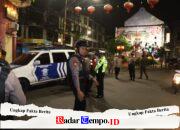Polres Tanjungperak Gelar Patroli Skala Besar Antisipasi Kriminalitas dan Balap Liar