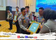 Satlantas Polres Sampang Raih Penghargaan Polda Jatim, Masuk 4 Terbaik Program Polantas Menyapa 2026