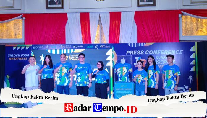 Eri Cahyadi Buka ISOPLUS Marathon 2026, Surabaya Siap Sambut Ribuan Pelari dan Gerakkan Ekonomi Warga