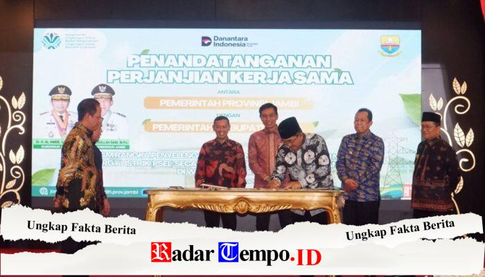 Bupati Anwar Sadat Hadiri Penandatanganan PSEL, Dorong Sampah Jadi Energi Listrik di Jambi Raya