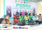 Sinergitas, Polres Madiun Kota Resmikan Posko Ojol KamtibmasPerkuat