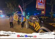 Cegah Balap Liar dan Gangguan Kamtibmas Dini Hari, Jajaran Polsek Polres Pamekasan Gencarkan Patroli Blue Light