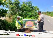 Cegah Kebakaran Lahan, Polsek Pandih Batu Gencarkan Sosialisasi Karhutla di Desa Dandang