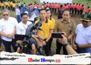 Hari Bumi, Polres Madiun Gandeng Perhutani Tanam Ribuan Bibit