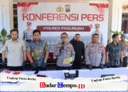 Polres Pasuruan Amankan 5 Tersangka Kasus Tambang Andesit Ilegal di Purwosari