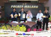 Polres Malang Bongkar Sindikat Pengoplos LPG Bersubsidi di Kepanjen