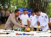 Polres Tuban Bangun Jembatan Merah Putih Presisi, Bupati : Berkat Kepedulian dan Kehadiran Polri di Tengah Masyarakat