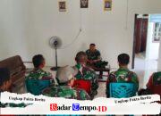 Hindari Pelanggaran, Danramil 08/Paloh Beri Penekanan Melalui Jam Komandan