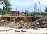 Blegisting Angkur Box Tepi Jembatan Garuda Rampung, Pengecoran Segera Dimulai