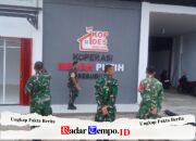 Dandim 1208/Sambas Tinjau Pembangunan Koperasi Desa/Kelurahan Merah Putih di Wilayah Kabupaten Sambas