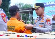 Polres Ngawi Perkuat Jaga Kondusifitas Wilayah dengan Sabuk Kamtibmas