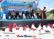 Hardiknas di Brebes, Ribuan Pelajar Deklarasi Keselamatan Tembus Rekor MURI