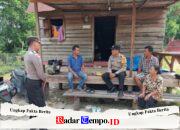Jaga Kondusivitas Wilayah, Polsek Banama Tingang Intensifkan Sambang Tokoh Masyarakat di Desa Goha