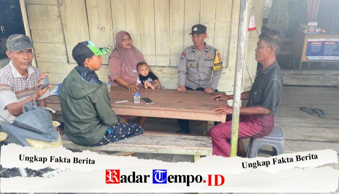 Polsek Sebangau Kuala Perkuat Persatuan Warga Melalui Sosialisasi Bijak Bermedia Sosial