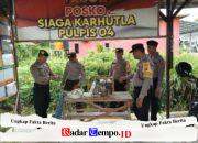 Siaga Akhir Pekan, Personel Polsek Maliku Gelar Apel Standby On Call
