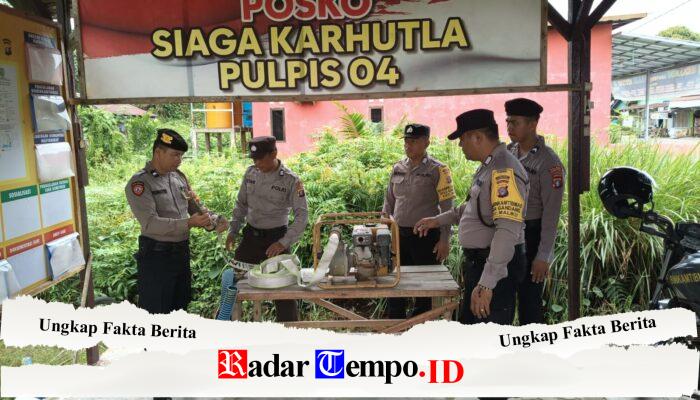 Siaga Akhir Pekan, Personel Polsek Maliku Gelar Apel Standby On Call
