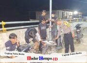 Personel Polsek Kahayan Kuala Gencarkan Patroli KRYD di Desa Bahaur Hilir