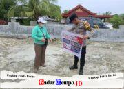 Personel Polsek Banama Tingang Sosialisasikan Layanan Call Center 110 dan SPKT Polres Pulang Pisau