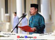 Wakil bupati tanjung Jabung barat Katamso Pimpin Upacara Hardiknas 2026
