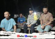 Bhabinkamtibmas Sambangi Warga Belanti Siam, Ajak Aktifkan Poskamling