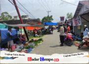 Polsek Pandih Batu Patroli Pasar Tradisional, Jamin Keamanan dan Stok Pangan