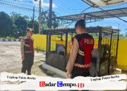 Tingkatkan Keamanan Objek Vital, Satsamapta Polres Pulang Pisau Patroli ke Perbankan