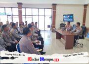 Optimalkan Pelayanan, Bhabinkamtibmas Polres Pulang Pisau Ikuti Zoom Bos V2