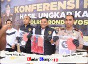 Polres Bondowoso Ungkap Live Streaming Asusila Dua Tersangka Diamankan