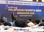 CEREMONY PELEPASAN PESERTA DIDIK SMK DHARMA BAHARI SURABAYA ANGKATAN XXIX